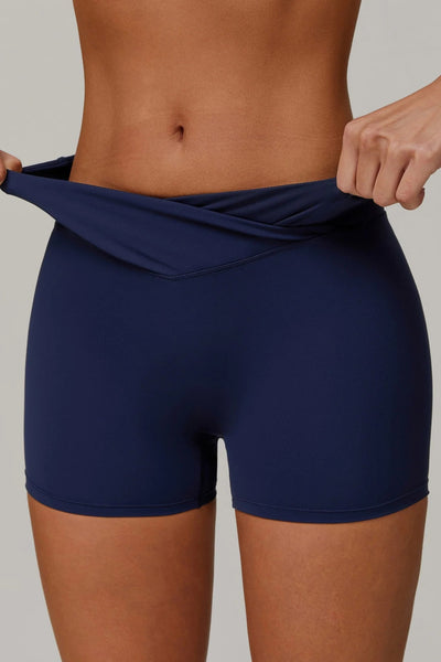 Novalie Short with Scrunch | Burgundy
