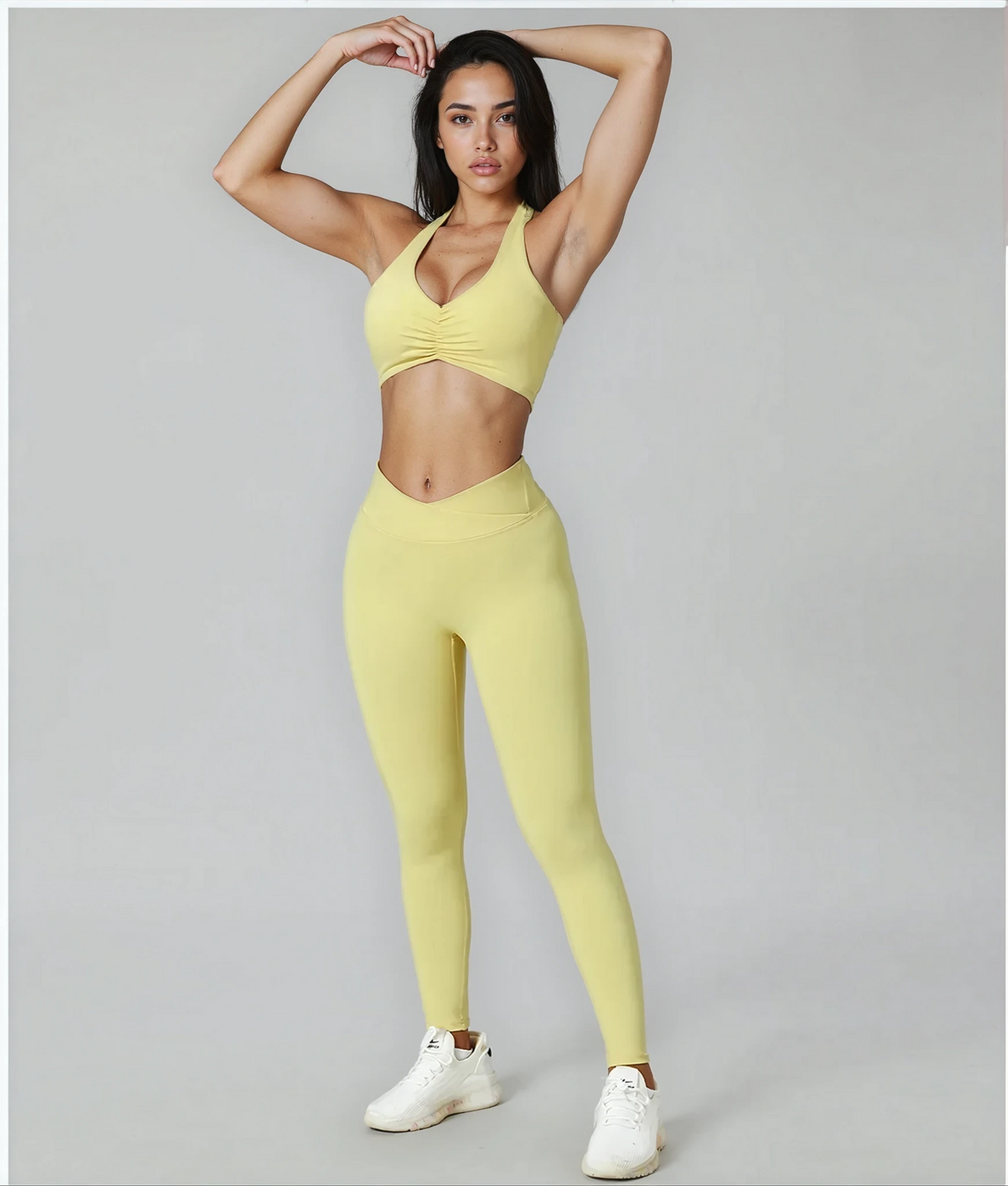 Zayra Legging with Scrunch | Citrus Sorbet