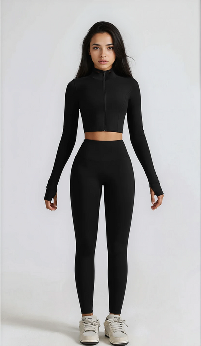 Danica Legging with Scrunch | Black