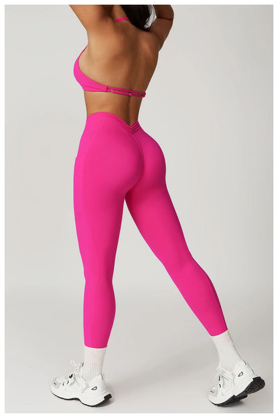Noa Legging with Scrunch | Black