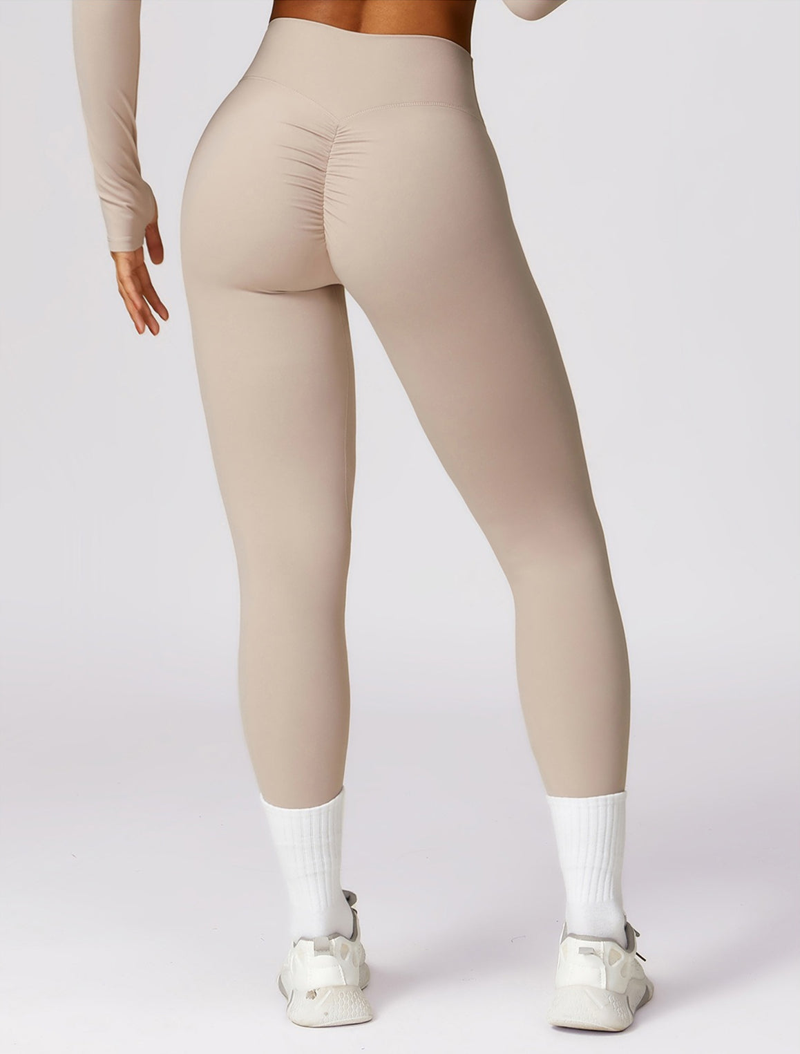 Skylar Legging with Scrunch | Steel Blue