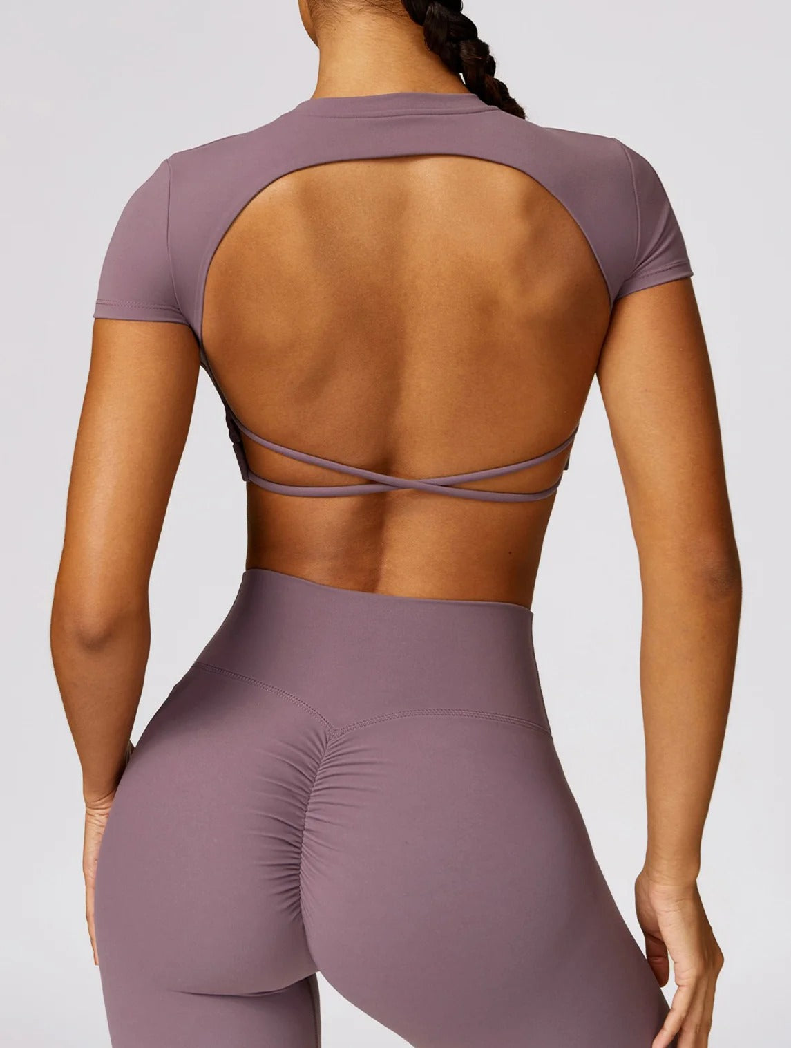 Lanna Crop Top | Soft Black