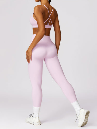 Natalia Rain Legging without Scrunch | Soft Mauve
