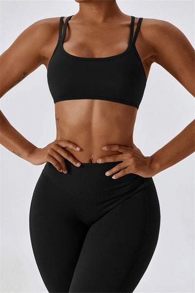 Laura Sport Bra | Graphite Taupe