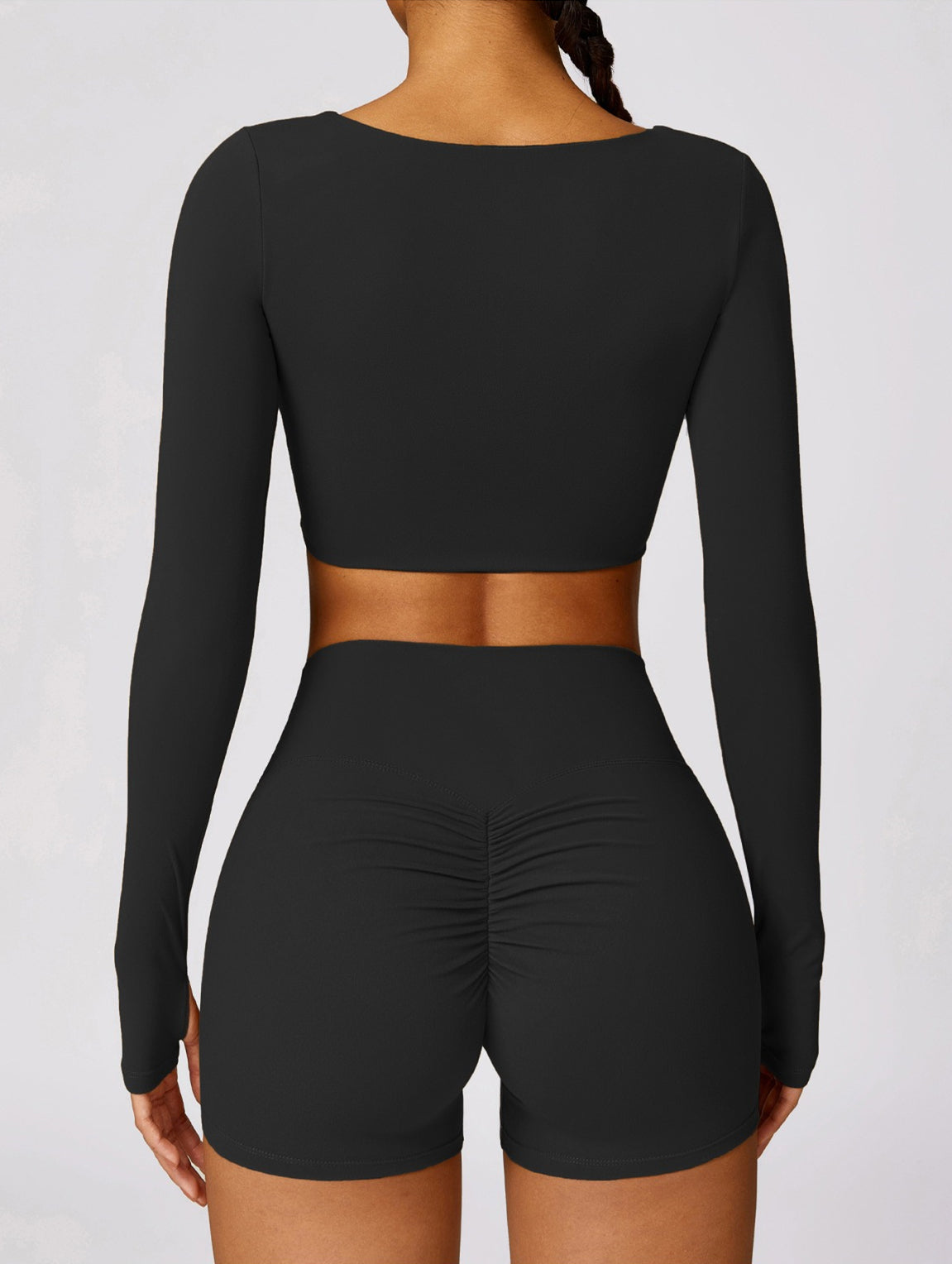 Luna Crop Top | Black