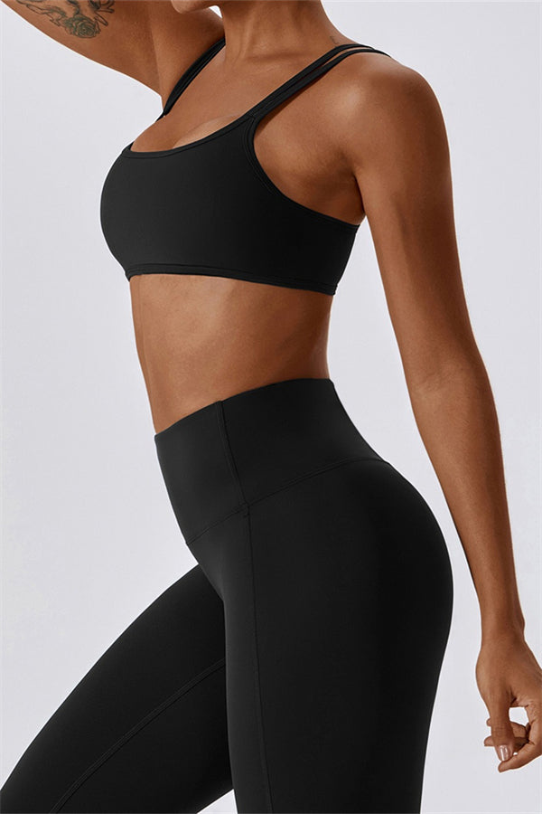 Laura Sport Bra | Graphite Taupe