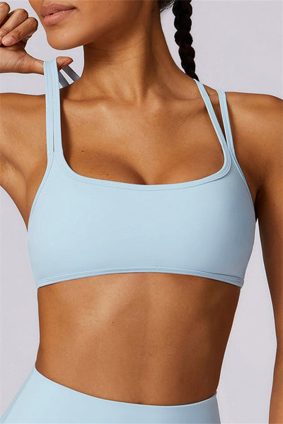 Laura Sport Bra | Graphite Taupe