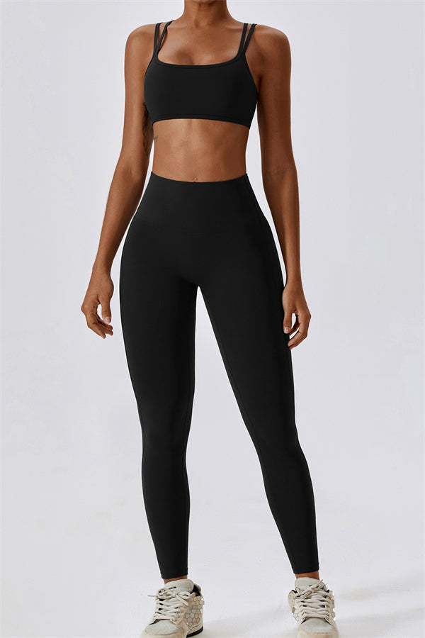 Laura Sport Bra | Graphite Taupe