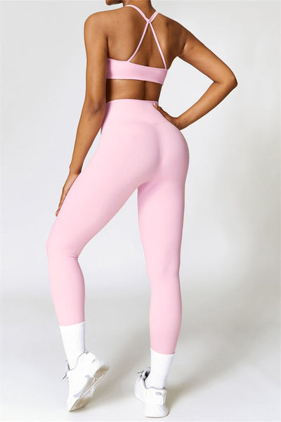 Lia Sport Bra | Pilates Pink