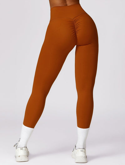 Skylar Legging with Scrunch | Steel Blue