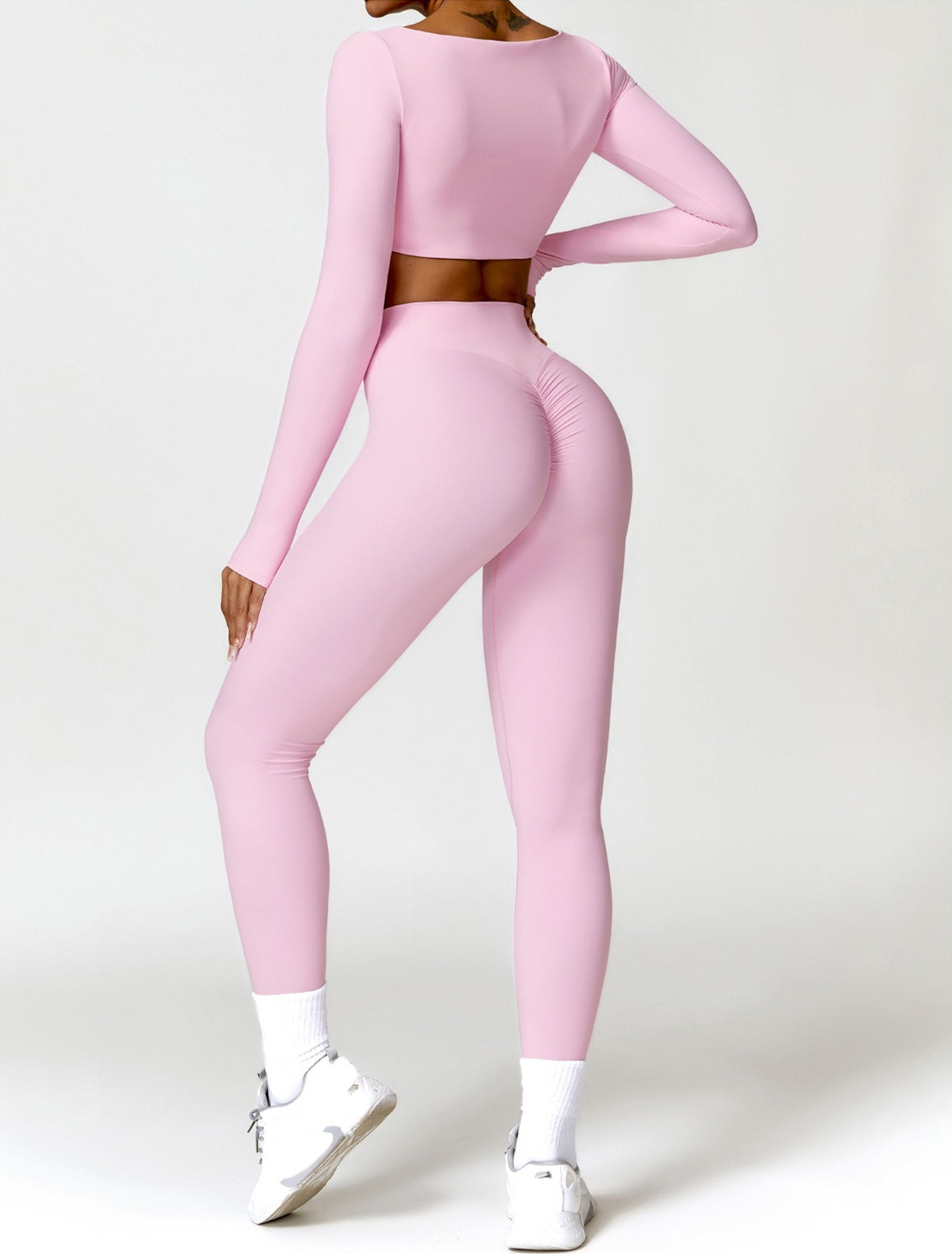 Skylar Legging with Scrunch | Steel Blue
