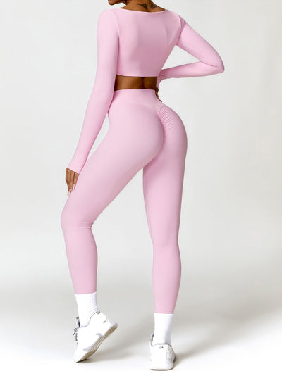 Skylar Legging with Scrunch | Steel Blue