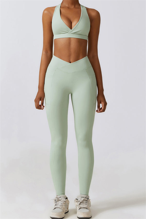 Brianna Legging none Scrunch | Storm Blue