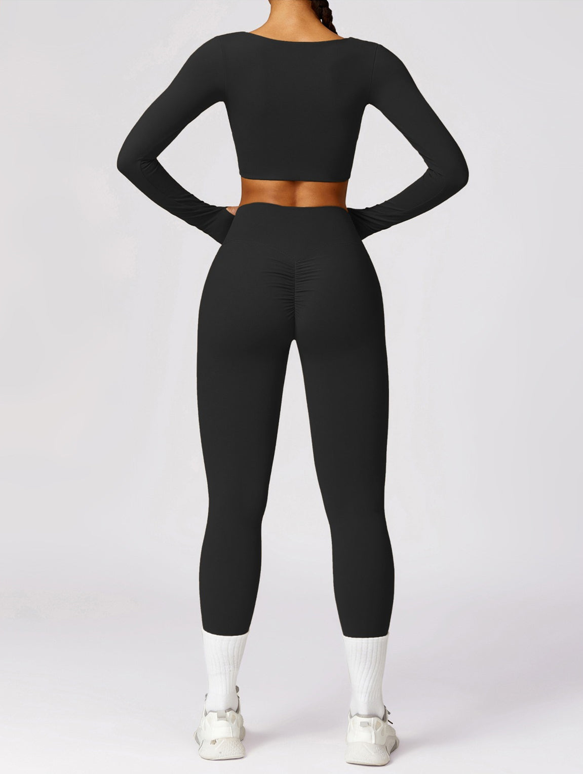 Luna Crop Top | Black