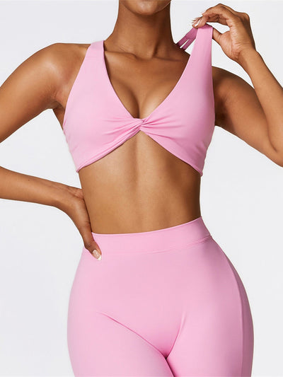 Olivia Sport Bra | Stone