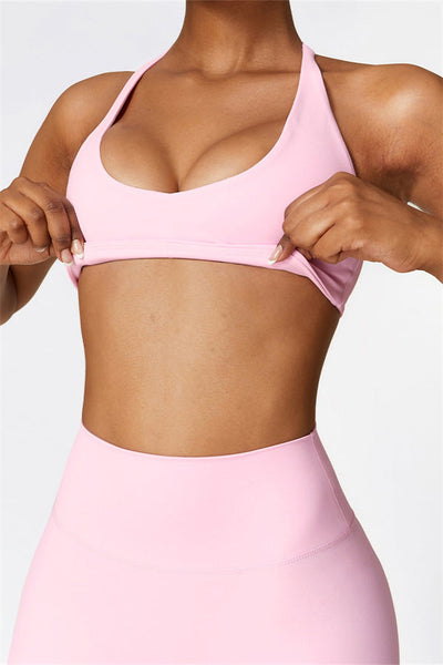 Lia Sport Bra | Pilates Pink