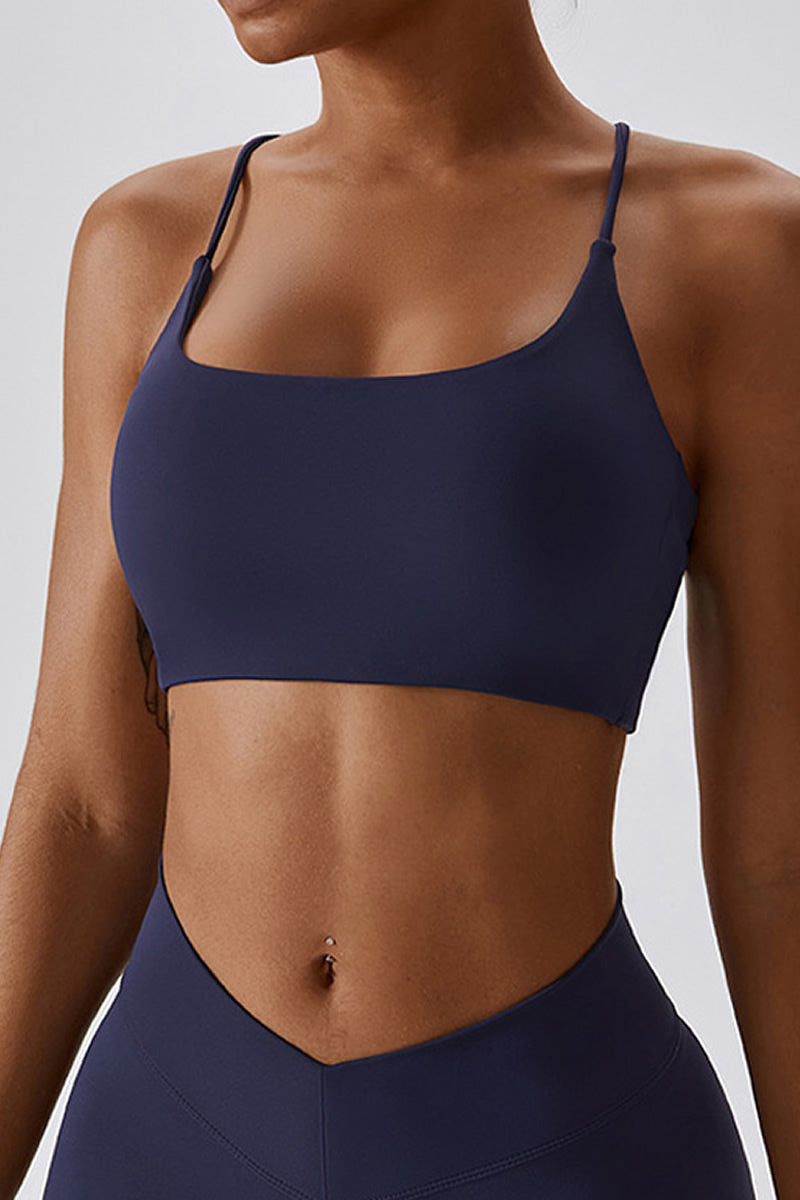 Jasmine Sport Bra | Raspberry