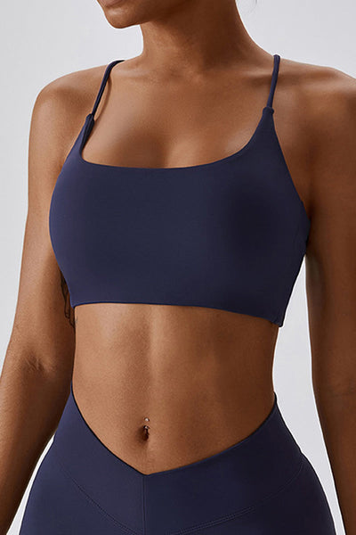 Jasmine Sport Bra | Raspberry