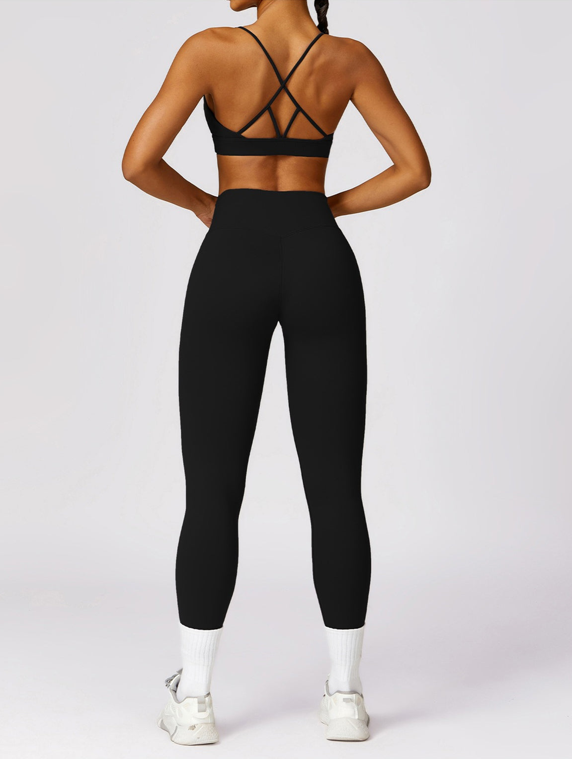 Natalia Rain Legging without Scrunch | Soft Mauve