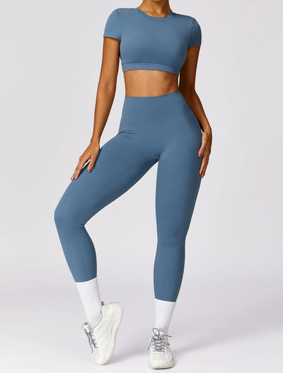 Skylar Legging with Scrunch | Sage