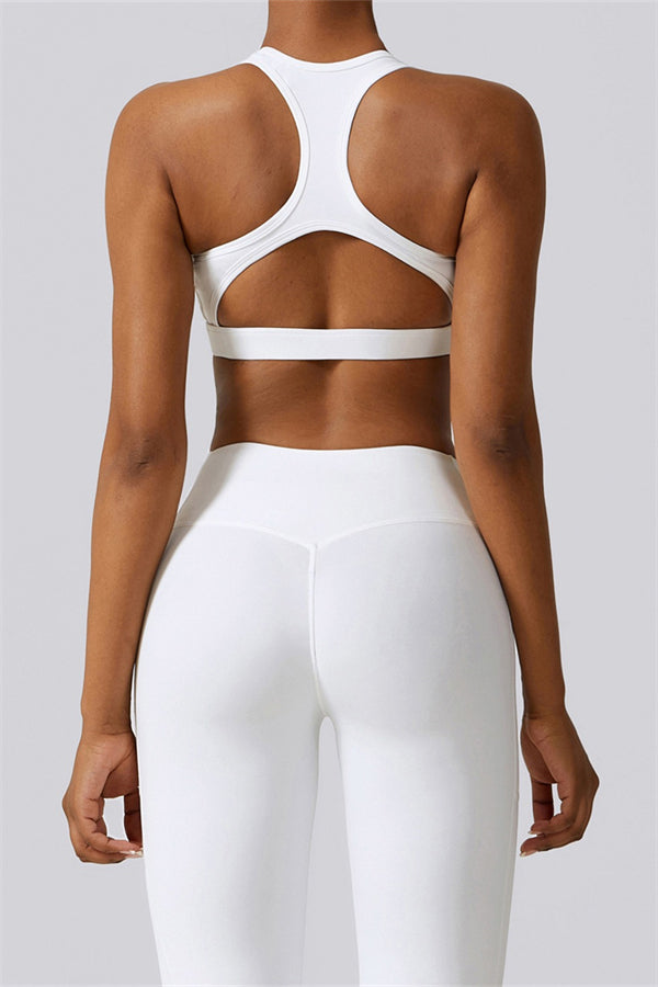 Noir Sport Bra | Aloë