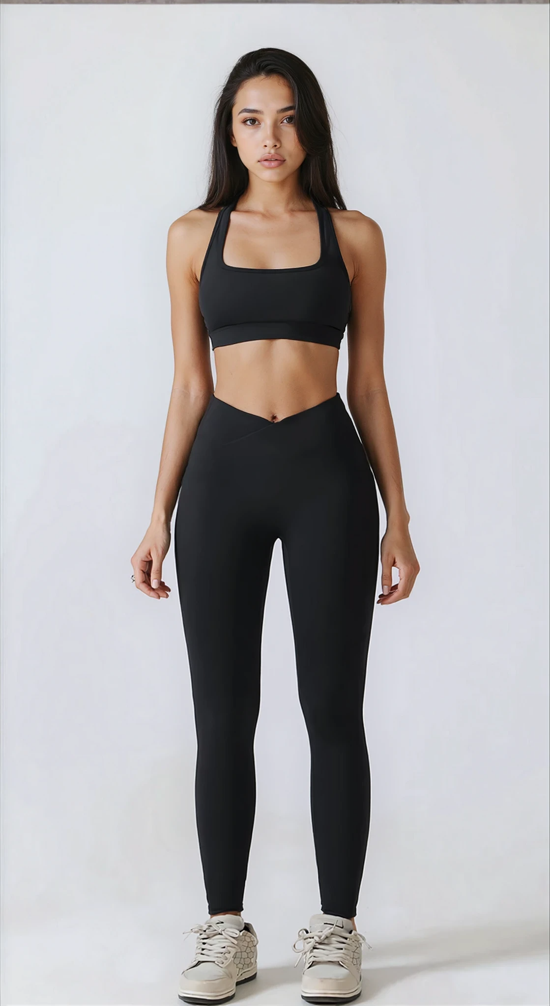 Brianna Legging none Scrunch | Black