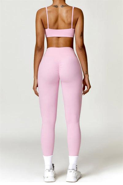 Lola Sport Bra | Pilates Pink