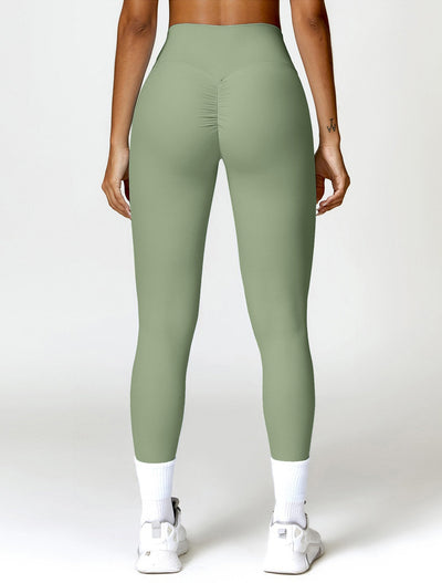 Skylar Legging with Scrunch | Steel Blue